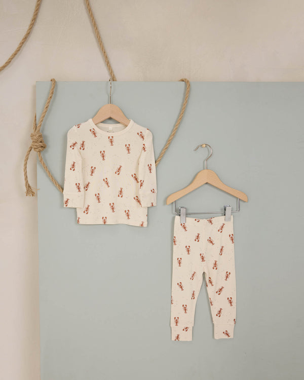 Rylee Cru Long Sleeve Pajamas Lobsters