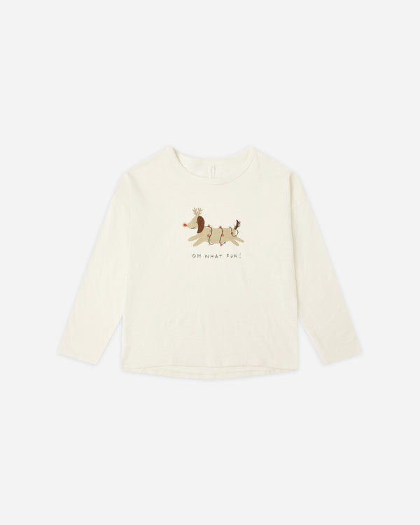 rylee cru Long Sleeve Tee Oh What Fun