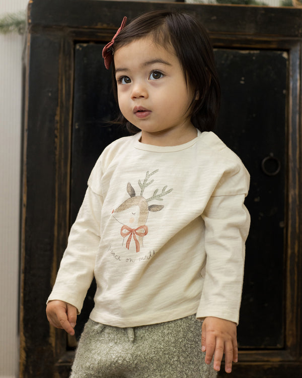 Rylee Cru Long Sleeve Tee Peace On Earth