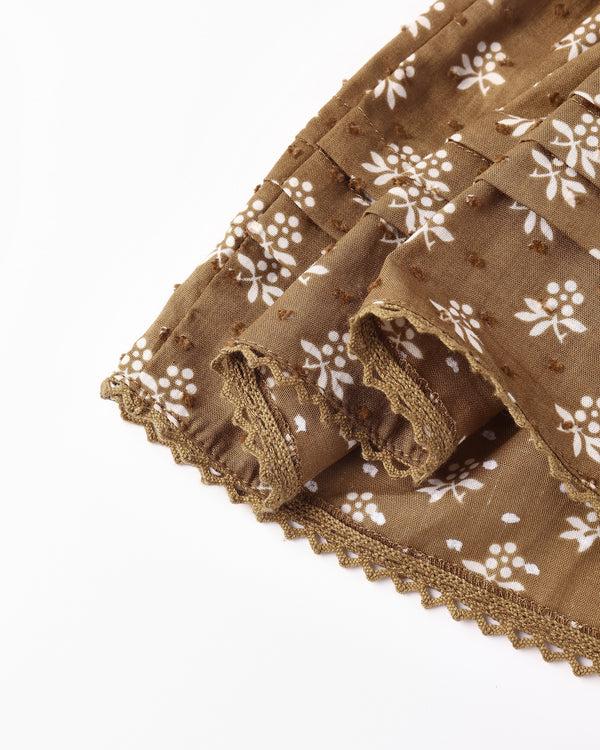 Rylee Cru Mae Skirt Golden Fleur