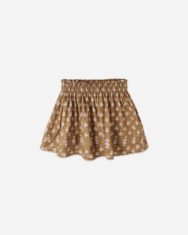 rylee cru Mae Skirt Golden Fleur
