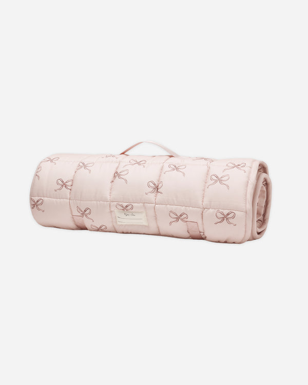 Rylee Cru Nap Mat Bows