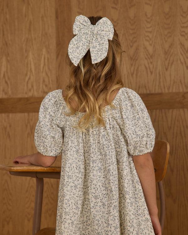 Rylee Cru Oversized Bow Blue Vines