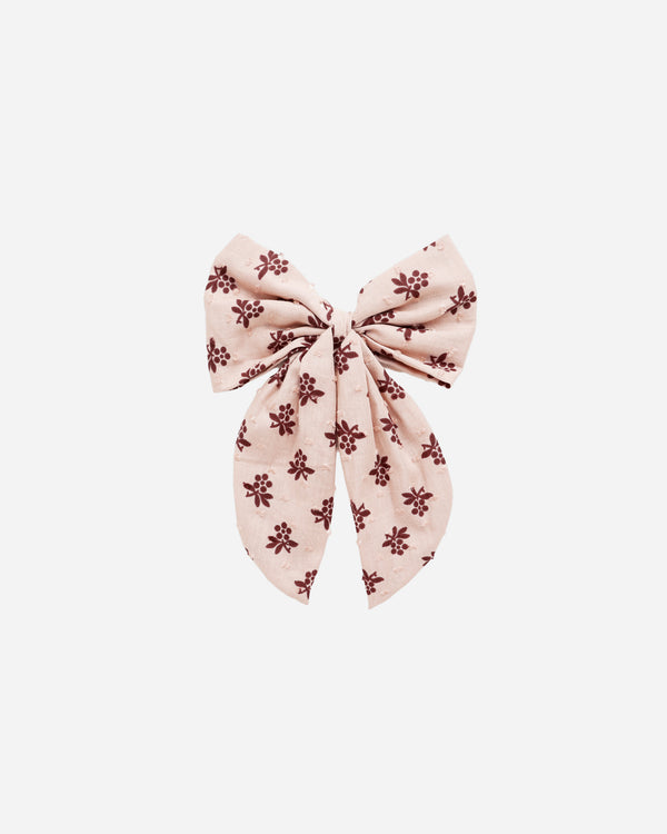 rylee cru Oversized Bow Blush Fleur