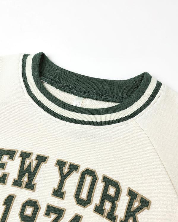 Rylee Cru Oversized Raglan Sweatshirt New York