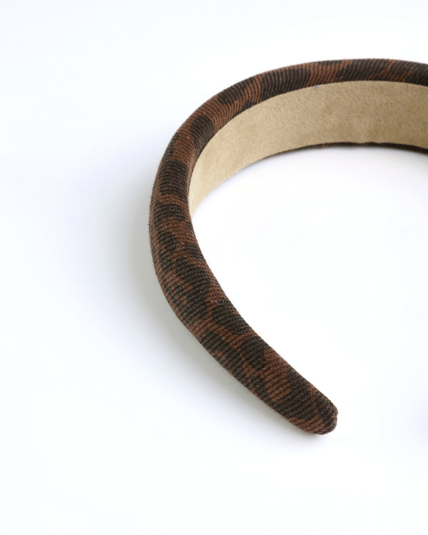 Rylee Cru Padded Headband Leopard