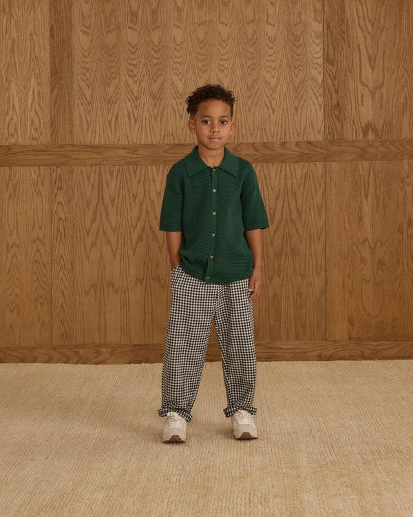 Rylee Cru Palmer Pant Black Gingham