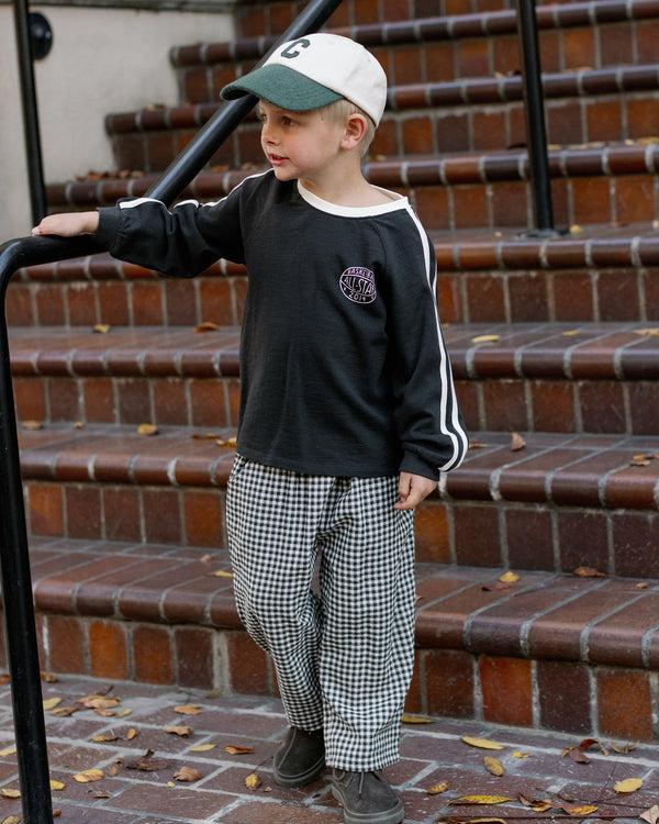 Rylee Cru Palmer Pant Black Gingham