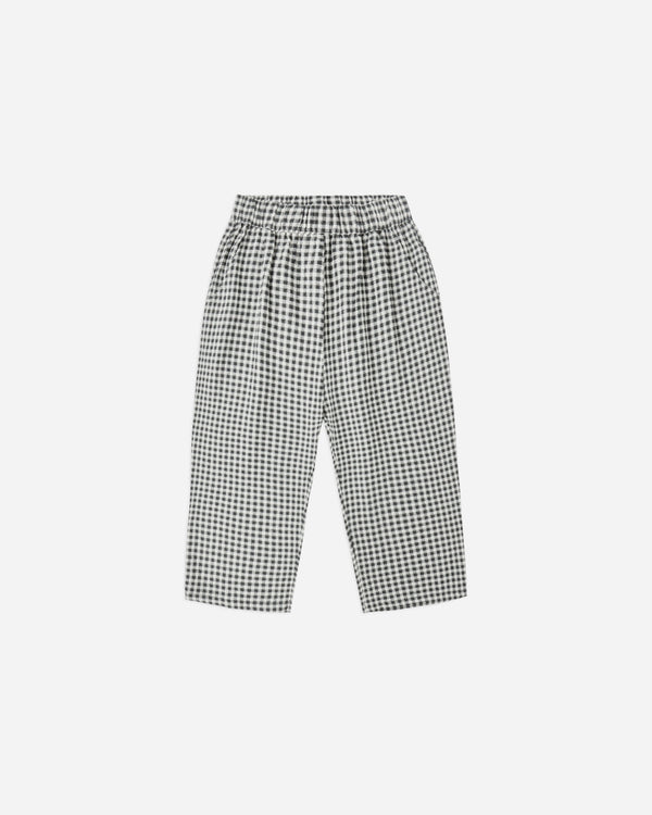 rylee cru Palmer Pant Black Gingham
