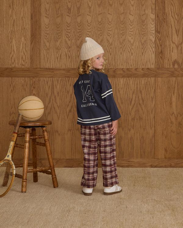 Rylee Cru Palmer Pant Burgundy Plaid