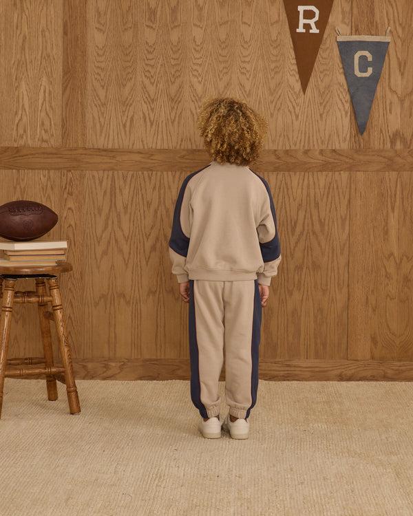 Rylee Cru Paneled Sweatpant Stone