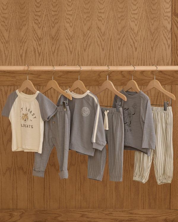 Rylee Cru Parachute Pant Railroad Stripe