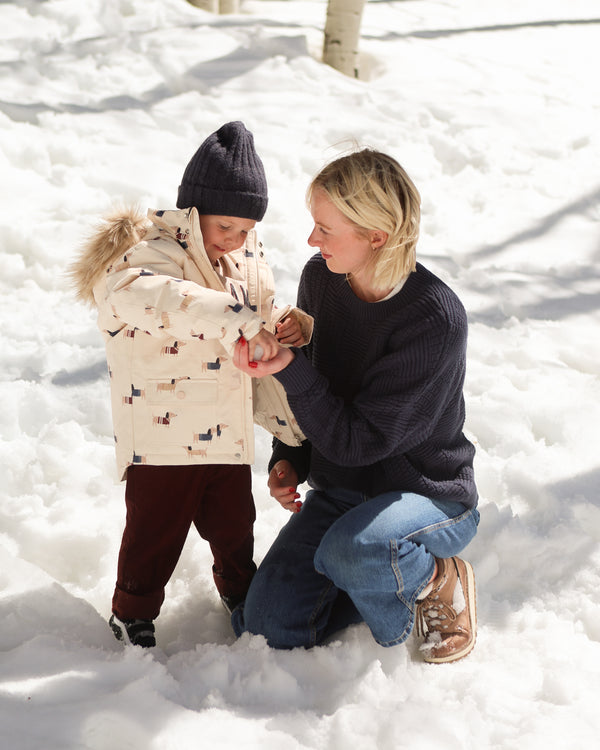 Rylee Cru Parka Ski Jacket Dachshund