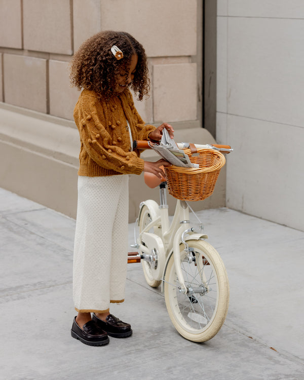 Rylee Cru Pointelle Knit Pant Natural