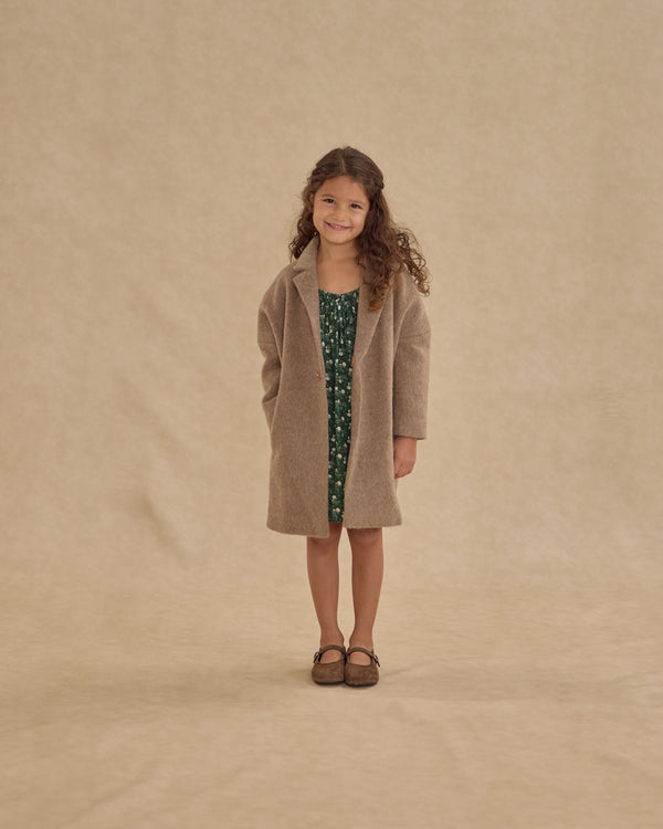 Rylee Cru Presley Longline Coat Camel