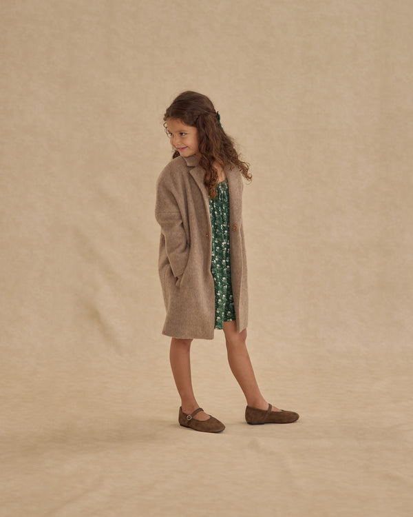 Rylee Cru Presley Longline Coat Camel