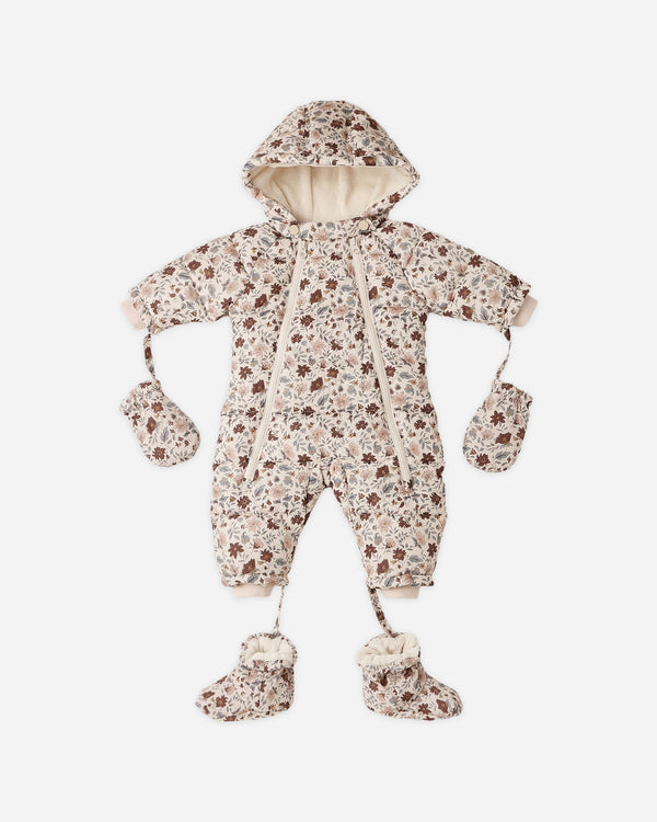 rylee cru Puffer Snowsuit Posy