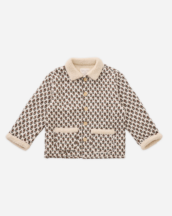 rylee cru Quilted Coat Harvest Floral