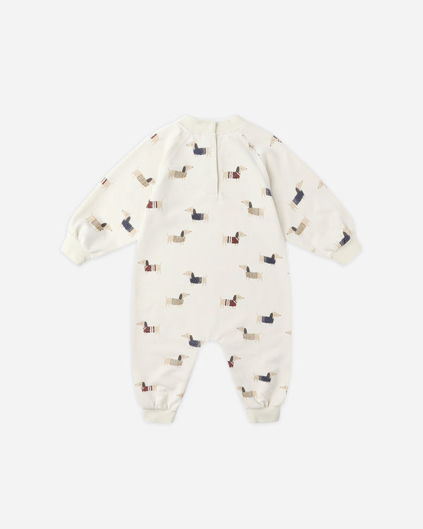 Rylee Cru Raglan Jumpsuit Dachshund