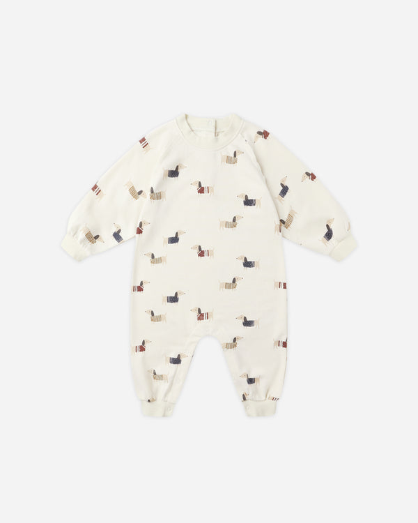 rylee cru Raglan Jumpsuit Dachshund
