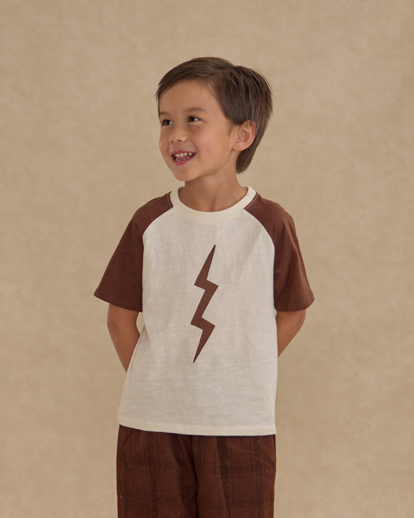 Rylee Cru Raglan Short Sleeve Tee Bolt