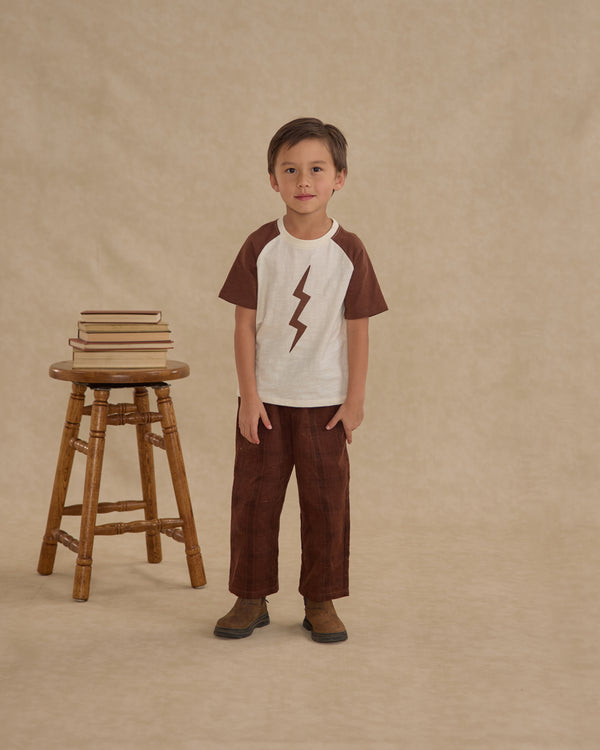 Rylee Cru Raglan Short Sleeve Tee Bolt