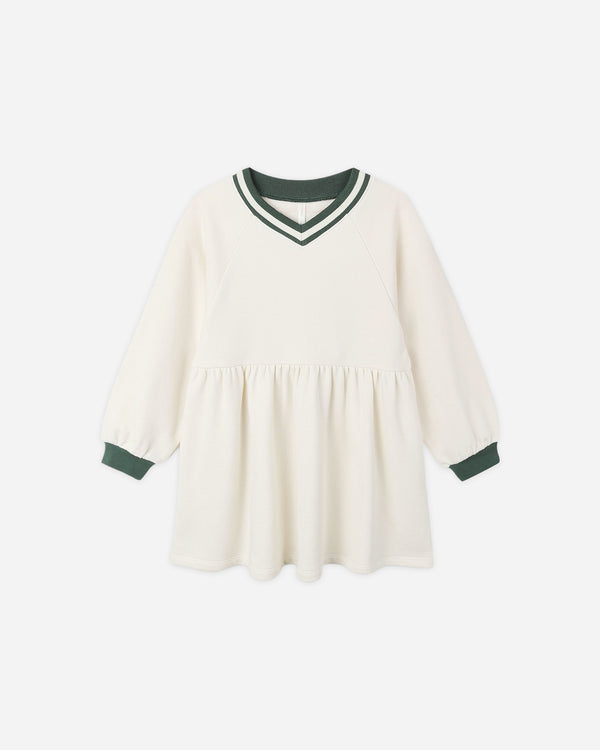 rylee cru Raglan Sweatshirt Dress Natural