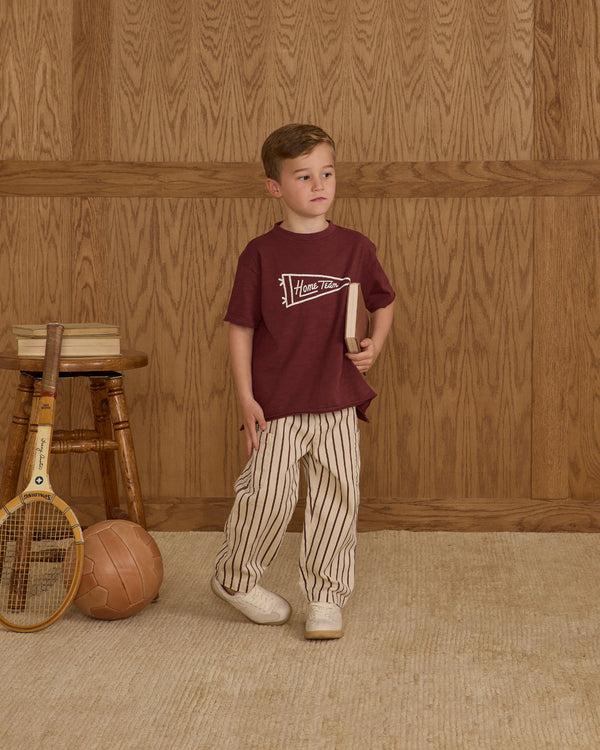 Rylee Cru Raw Edge Tee Home Team