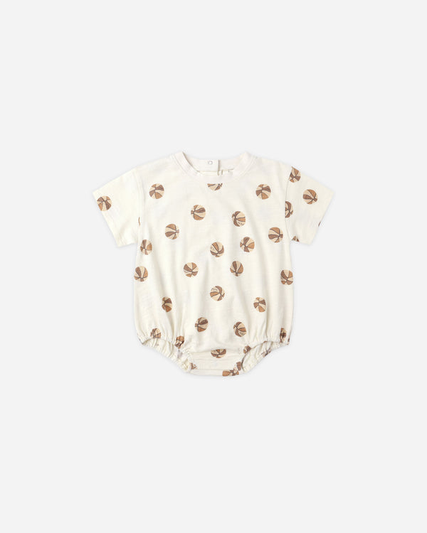 rylee cru Relaxed Bubble Romper Basketball