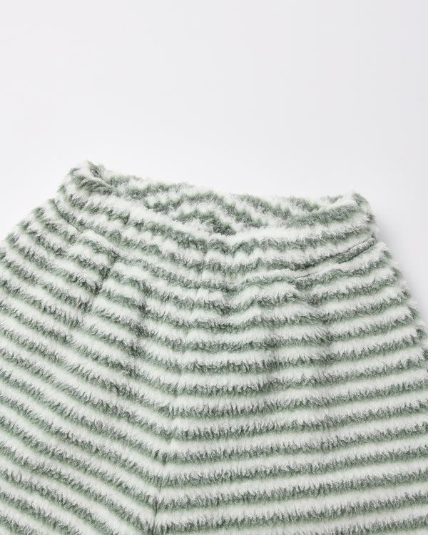 Rylee Cru Relaxed Sweatpant Evergreen Stripe