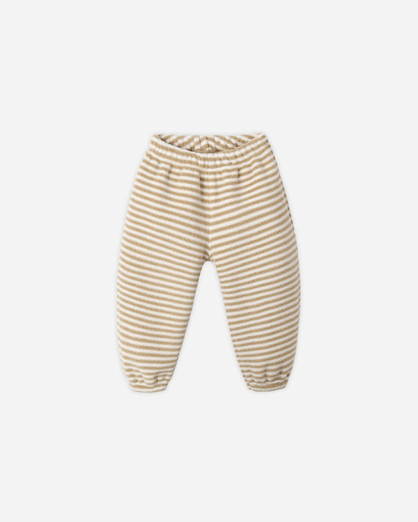 rylee cru Relaxed Sweatpant Toffee Stripe
