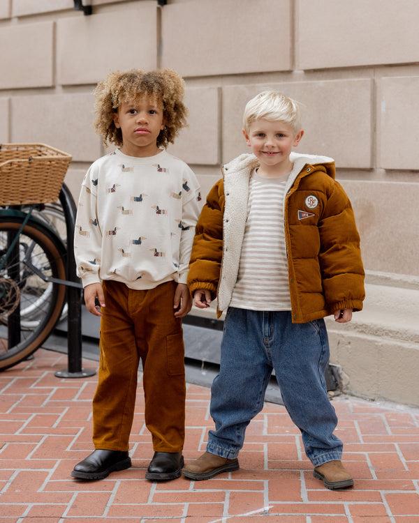 Rylee Cru Relaxed Sweatshirt Dachshund