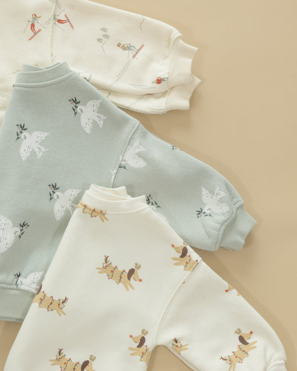 Rylee Cru Relaxed Sweatshirt Doves