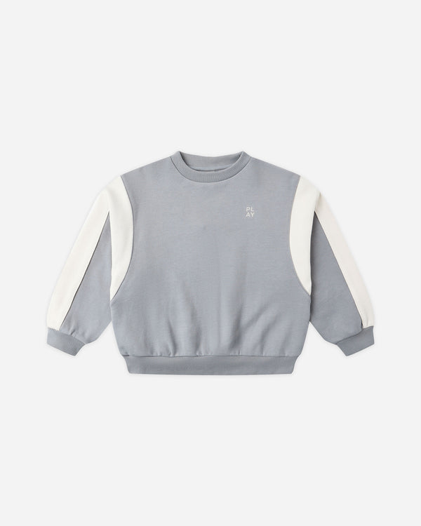 rylee cru Relaxed Sweatshirt Dusty Blue