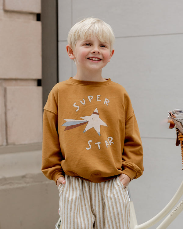 Rylee Cru Relaxed Sweatshirt Super Star