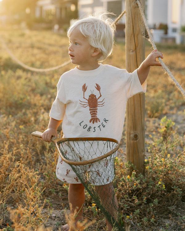 Rylee Cru Relaxed Tee Lobster