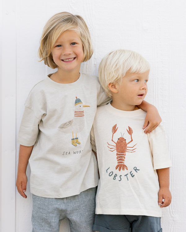 Rylee Cru Relaxed Tee Seagull