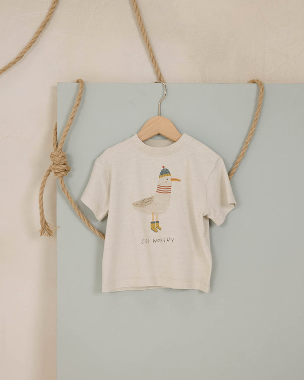 Rylee Cru Relaxed Tee Seagull