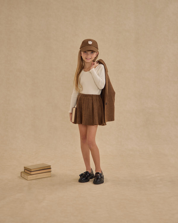 Rylee Cru Ribbed Long Sleeve Ivory