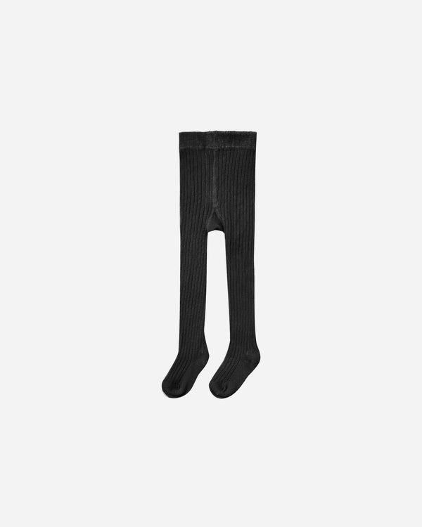 rylee cru Ribbed Tights Black