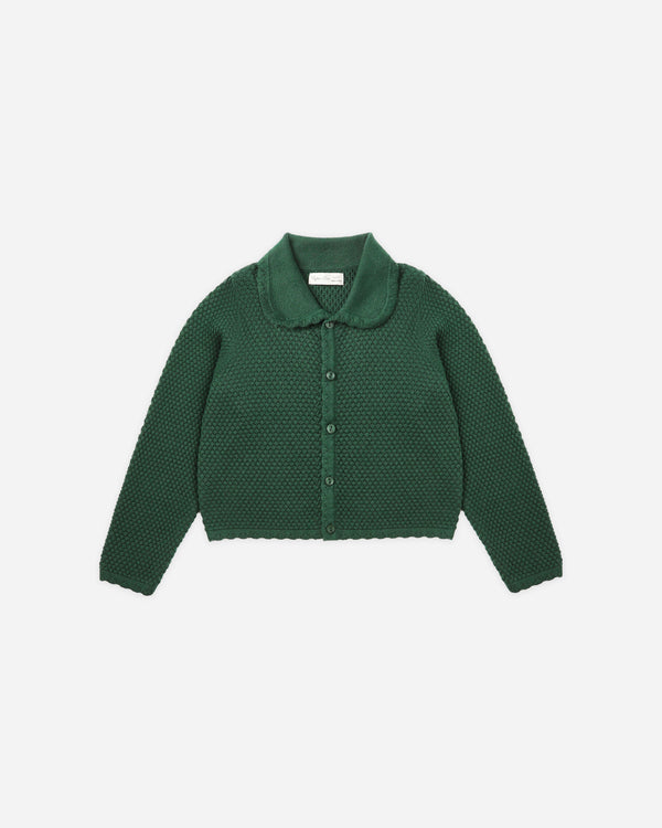 rylee cru Rio Cardigan Green