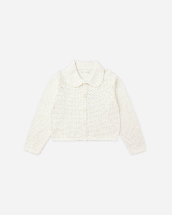 rylee cru Rio Cardigan Ivory