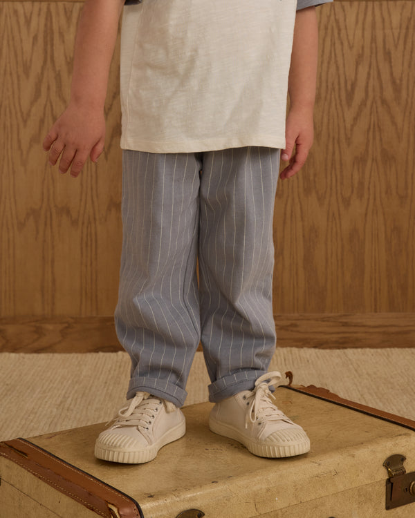 Rylee Cru Rory Pant Blue Stripe