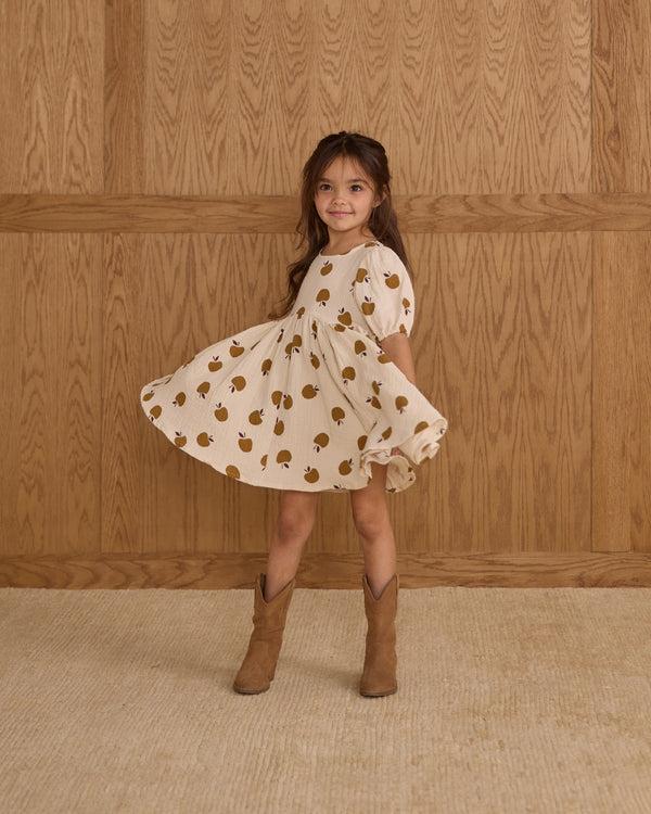 Rylee Cru Rose Dress Golden Apples
