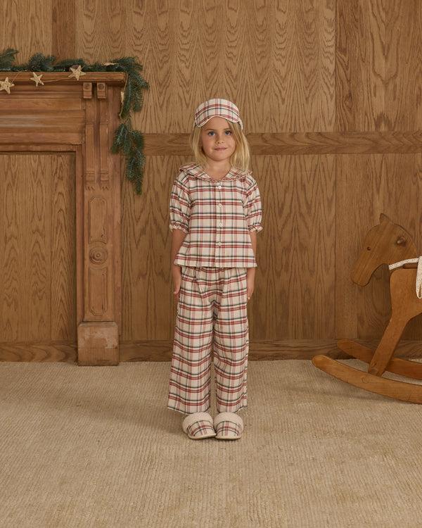 Rylee Cru Ruffle Pajamas Holiday Flannel
