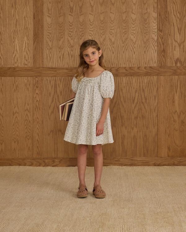 Rylee Cru Sabrina Mini Dress Blue Vines