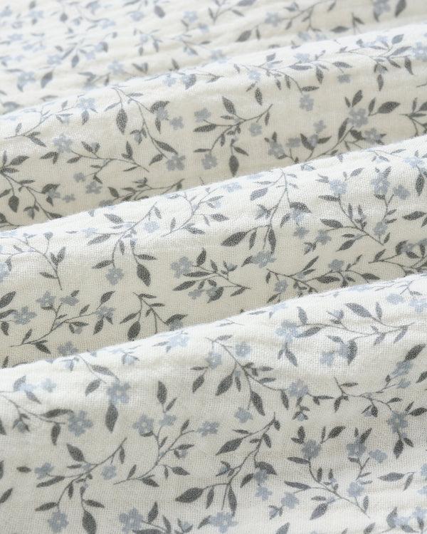 Rylee Cru Sabrina Mini Dress Blue Vines