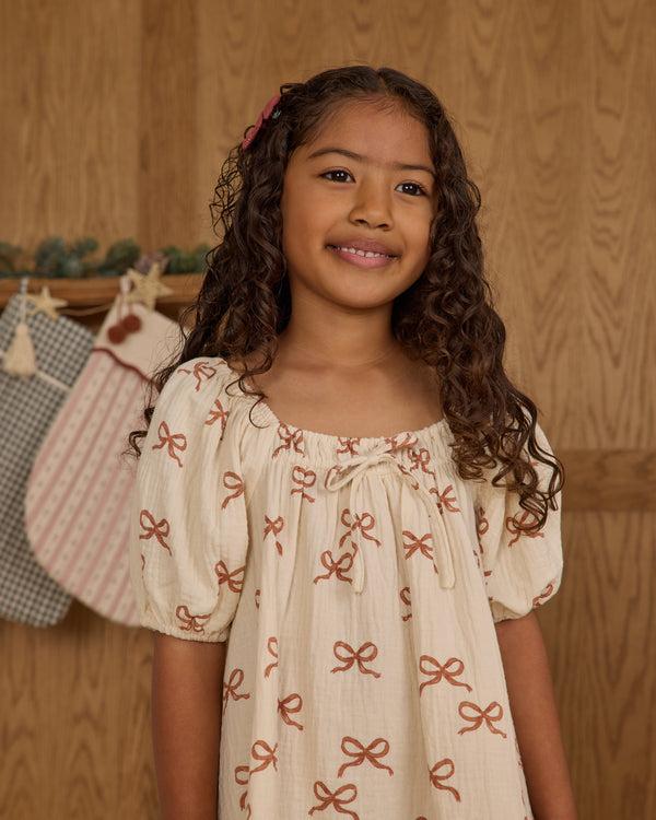 Rylee Cru Sabrina Mini Dress Ruby Bows