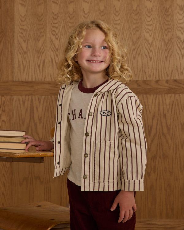 Rylee Cru Sammy Jacket Cedar Pinstripe