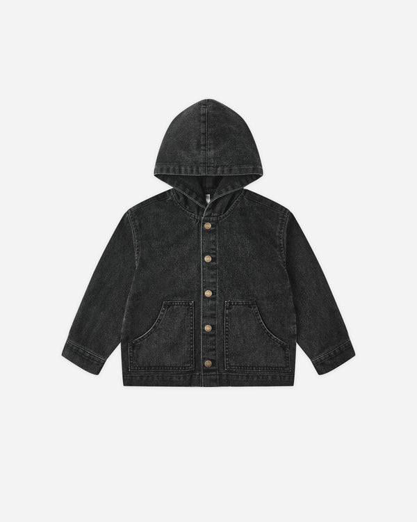 rylee cru Sammy Jacket Washed Black